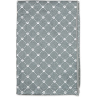 DII Gray Printed Trellis Paw Pet Towel