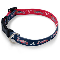 Atlanta Braves Pet Collar