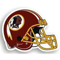 Washington Redskins Magnet Car Style 12 Inch Helmet Design CO