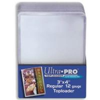 Toploader - 3x4 Clear Regular (25 per pack)