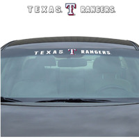 Texas Rangers Decal 35x4 Windshield - Special Order