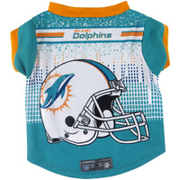 Miami Dolphins Pet Performance Tee Shirt Size XS