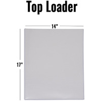 Toploader - 14x17 - (10 per pack)