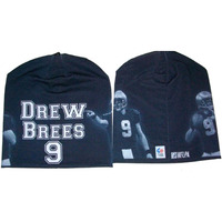 New Orleans Saints Beanie Lightweight Drew Brees Design
