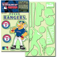 Texas Rangers Decal Lil Buddy Glow in the Dark Kit CO