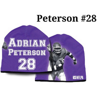 Minnesota Vikings Beanie Lightweight Adrian Peterson Design CO