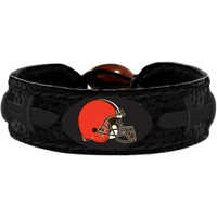 Cleveland Browns Bracelet Team Color Tonal Black Football CO
