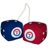 Texas Rangers Fuzzy Dice CO