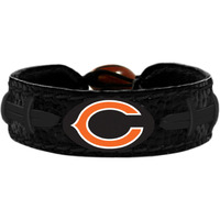 Chicago Bears Bracelet Team Color Tonal Black Football CO