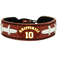 Washington Redskins Bracelet Classic Football Robert Griffin III Design CO