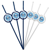Tampa Bay Rays Team Sipper Straws CO
