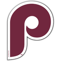 Philadelphia Phillies Magnet Car Style 12 Inch Retro P Logo CO