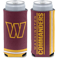 Washington Commanders Team Can Cooler Slim Can Design