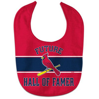 St. Louis Cardinals Baby Bib All Pro Style Future Hall of Famer