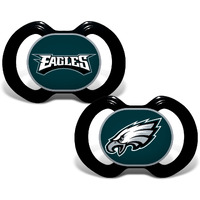Philadelphia Eagles Pacifier 2 Pack Alternate