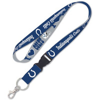 Indianapolis Colts Lanyard with Detachable Buckle I Love Colts Design Special Order