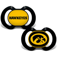Iowa Hawkeyes Pacifier 2 Pack