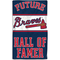 Atlanta Braves Baby Burp Cloth 10x17 Special Order