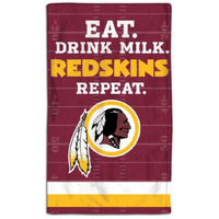 Washington Football Team Baby Burp Cloth 10x17