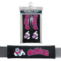 Fresno State Bulldogs Seat Belt Pads CO