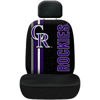 Colorado Rockies Seat Cover Rally Design CO