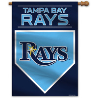 Tampa Bay Rays Banner 28x40 House Flag Style 2 Sided CO