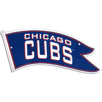 Chicago Cubs Sign 12x18 Plastic CO