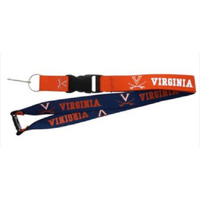 Virginia Cavaliers Lanyard Reversible Blue and Orange