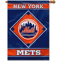 New York Mets Flag 28x40 House 1-Sided CO