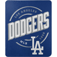 Los Angeles Dodgers Blanket 50x60 Fleece Campaign Design