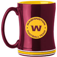 Washington Football Team Coffee Mug 14oz Sculpted Relief