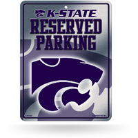 Kansas State Wildcats Sign Metal Parking