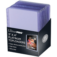 Toploader - 3x4 35 PT Ultra Clear (25 per pack)