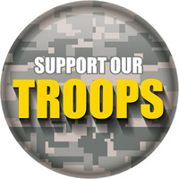 Support Our Troops Button
