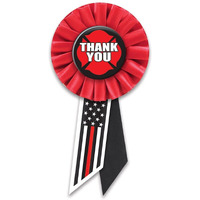 Thank You Firefighters Rosette