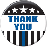 Thank You Law Enforcement Button