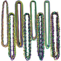 Mardi Gras Bead Assortment: Colorful, Festive Pack for Vibrant Celebrations!