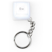 ESC Keyboard Button for Friendly Plus LED White Choice with Keychain