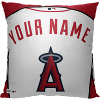 [Personalization Only] OFFICIAL MLB Jersey Personalized Pillow - Los Angeles Angels