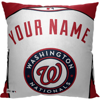 [Personalization Only] OFFICIAL MLB Jersey Personalized Pillow - Washington Nationals
