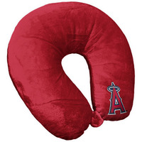 MLB Los Angeles Angels Applique Neck Pillow 12x13 Inches