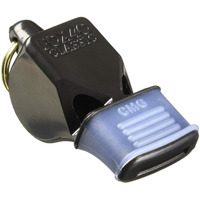 Fox 40 Whistle Classic Black  with Mouth Grip