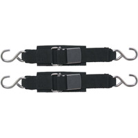 BoatBuckle Stainless Steel Kwik Lok Transom Tie-Down (Pair)
