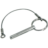 S.S. QUICK RELEASE PIN & LANYARD  1
