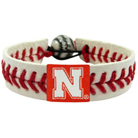 Nebraska Cornhuskers Bracelet Classic Baseball CO