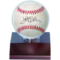 Wood Baseball Holder - Dark Wood