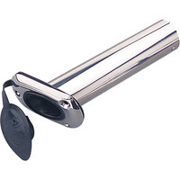Sea-Dog 325175-1 Stainless Steel Flush-Mount Rod Holder with Cap