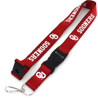 Oklahoma Sooners Lanyard Red