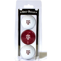 Texas A&M Aggies 3 Pack of Golf Balls - Special Order