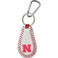 Nebraska Cornhuskers Keychain Classic Baseball CO